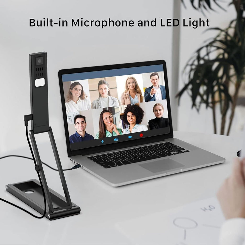 4K UHD 13MP Overhead Camera with Dual-Mode Autofocus and Built-in Microphones V686