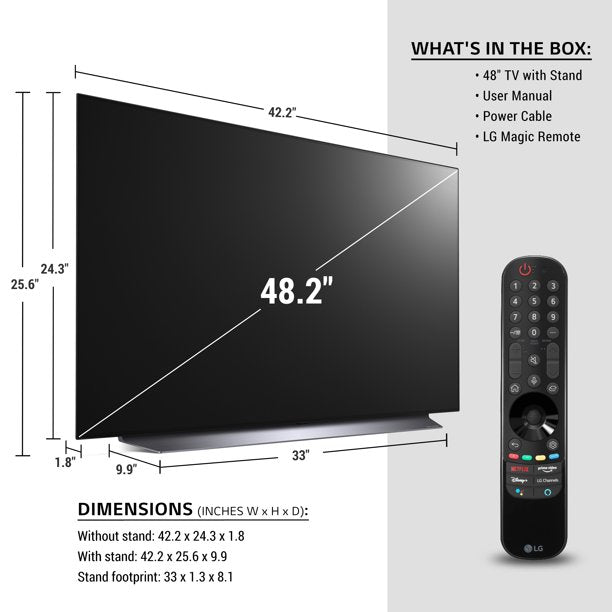 48 Class 4K UHD Smart TV OLED O884