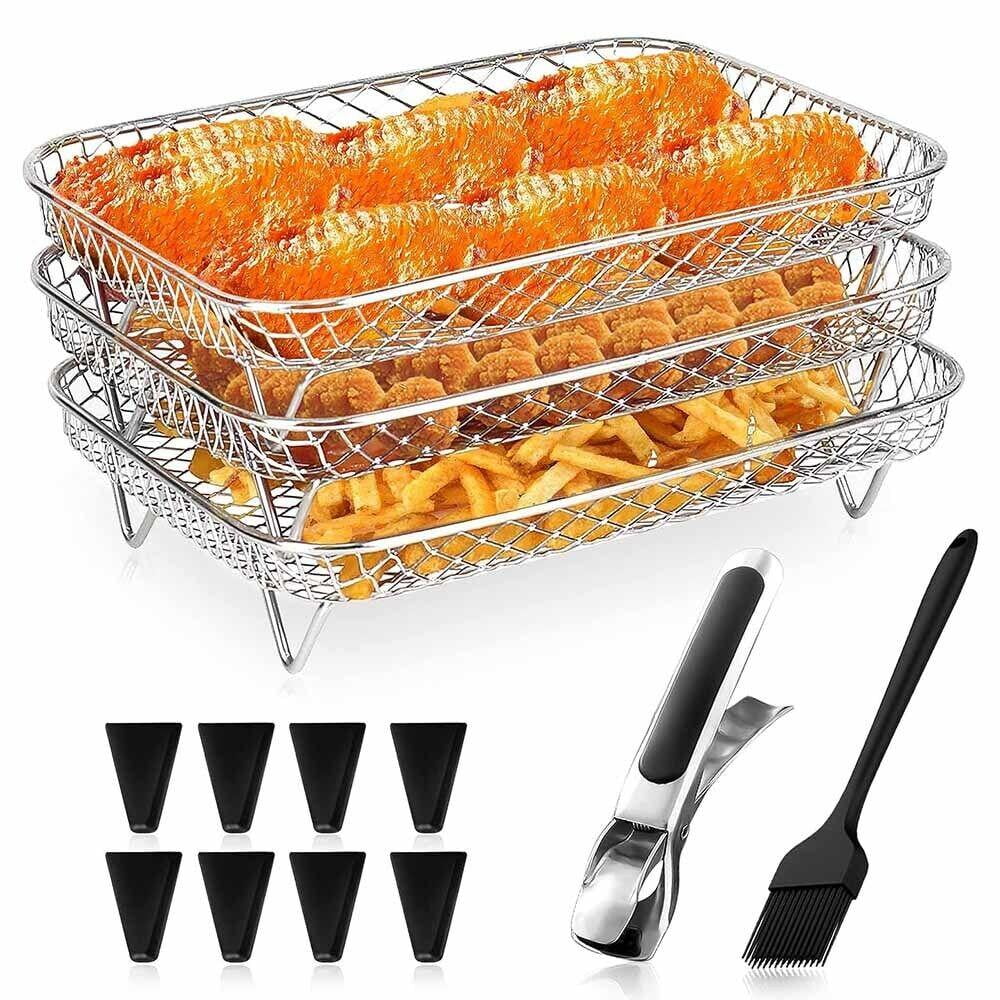 Stainless Steel Air Fryer Rack & Accessories T52921