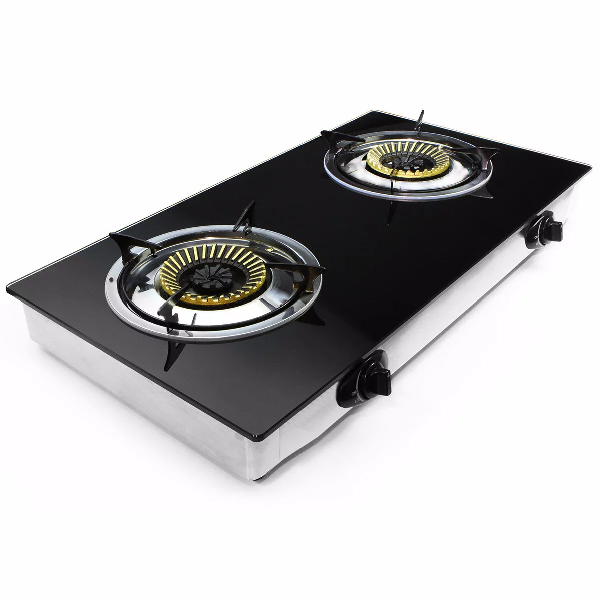 Dual Burner Propane Stove with Regulator W5301
