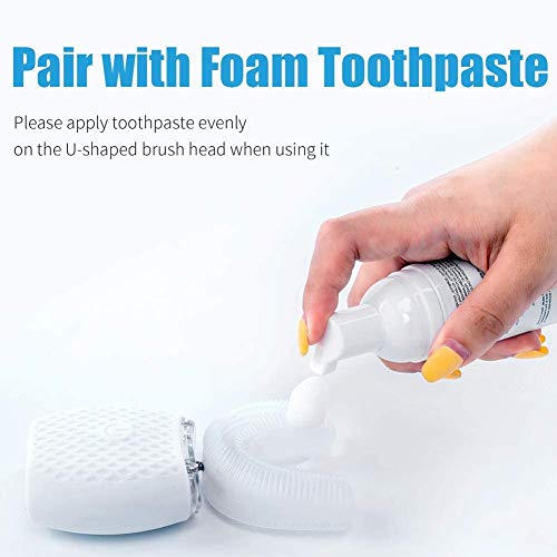 Ultrasonic U-Shaped 360° Electric Toothbrush (White) P419673