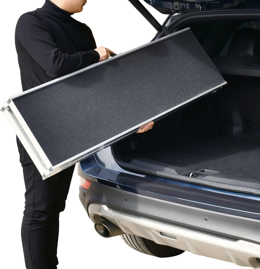 Silver Folding Aluminum Pet Ramp N817608
