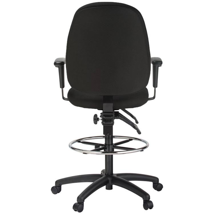 Gray Fabric Drafting Chair S56787