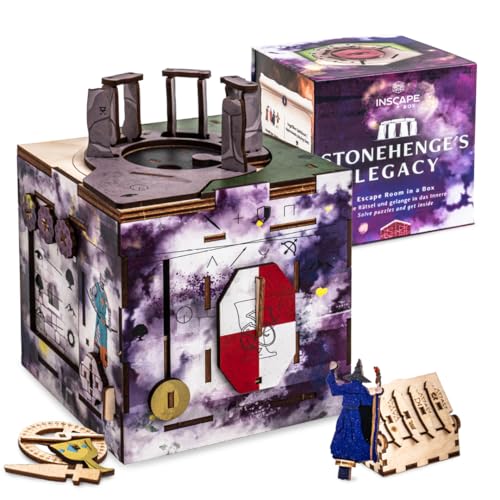 Interactive Wooden Puzzle Box with Hidden Compartments G922