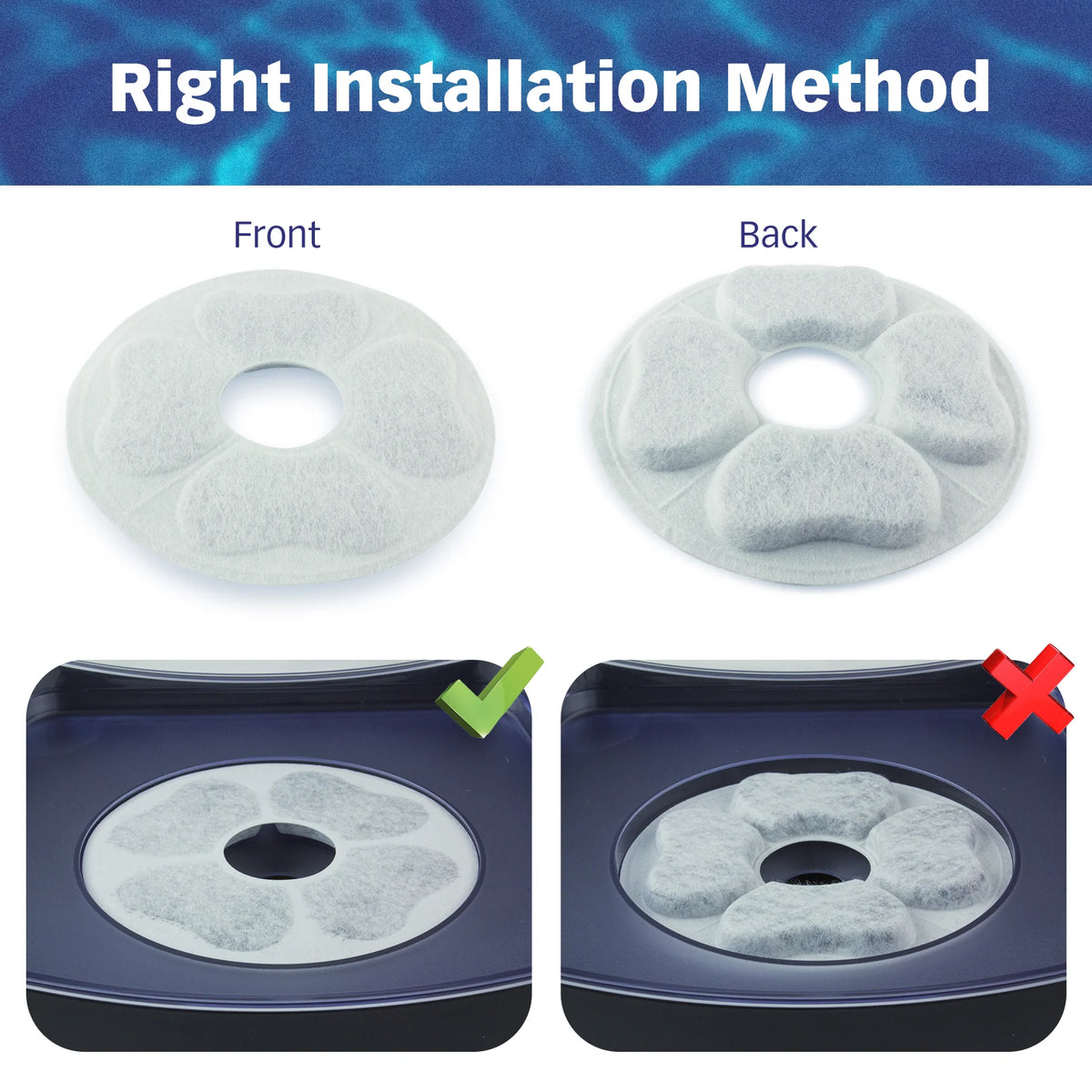 Water Filters Pack of 12 P2216