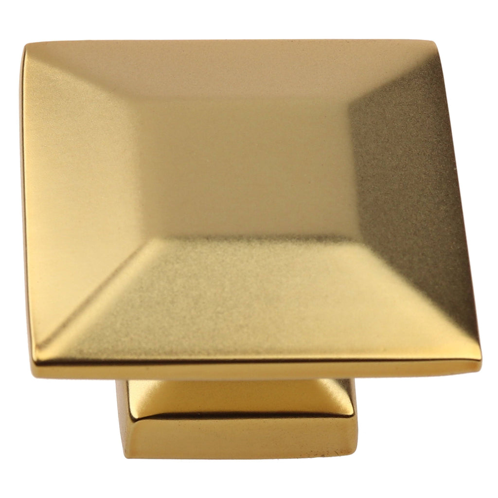 25-Pack Gold Square Cabinet Knobs L105