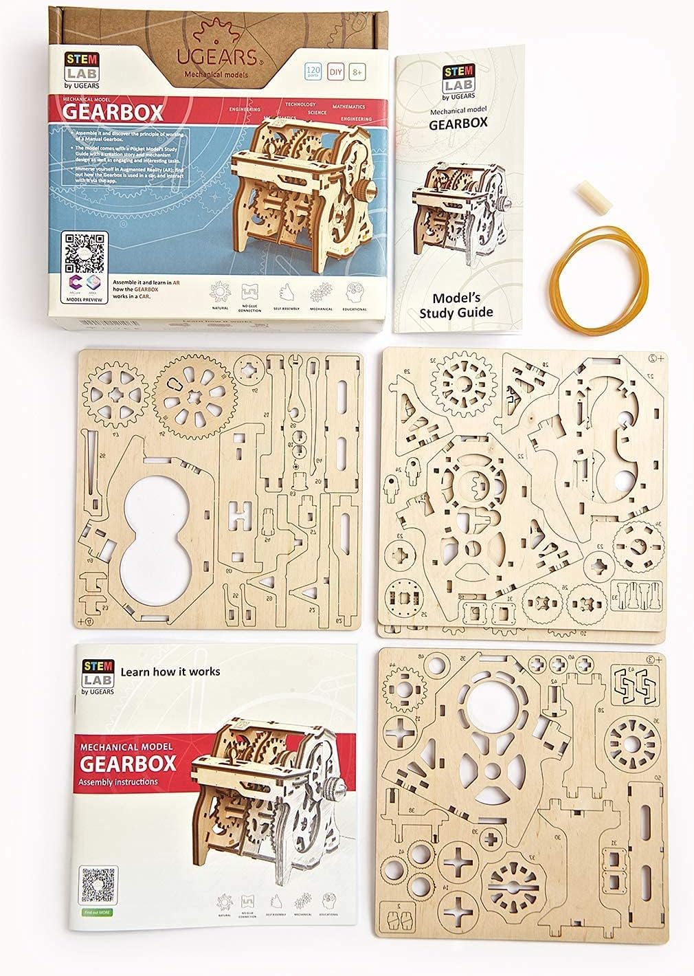 Set of 4 STEM LAB 3D Puzzles N91423