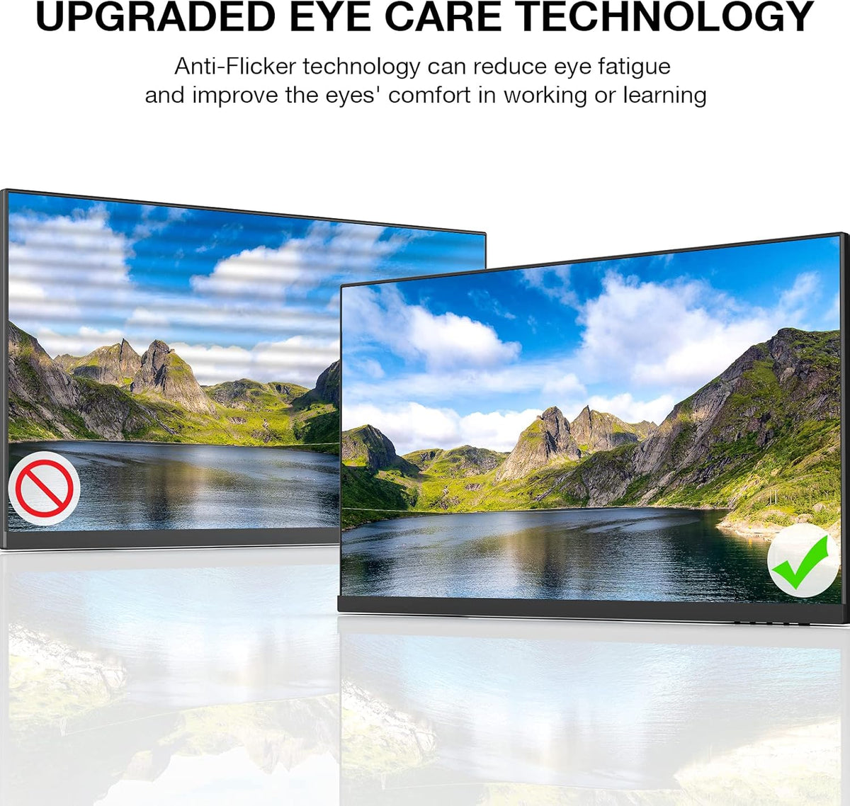 24 inch IPS FHD 1080p LED Monitor, 75Hz, Black F4464