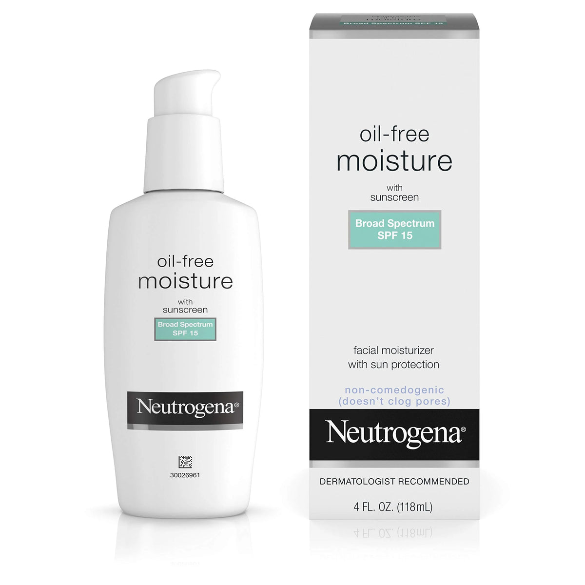 4 Fl. Oz. Oil-Free Moisture With Broad Spectrum Spf 15 Sunscreen Z477