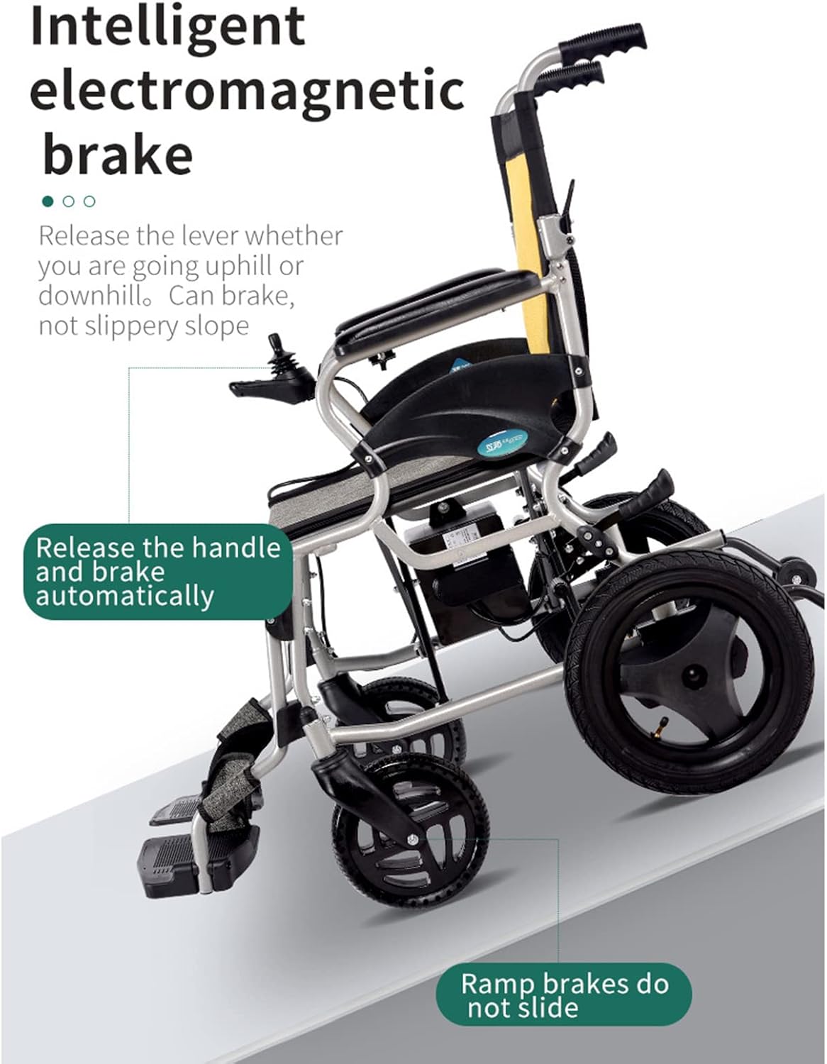 Lightweight Folding Electric Wheelchair I86494