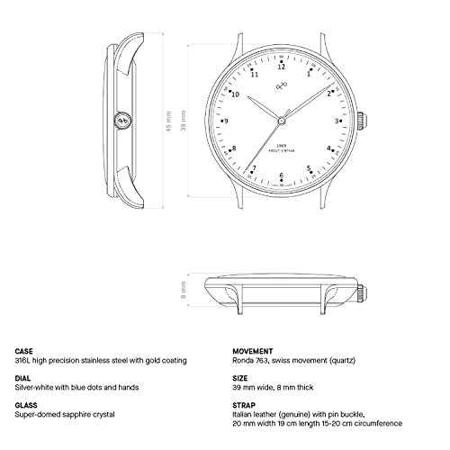 Stainless Steel Quartz Analog Watch S988825