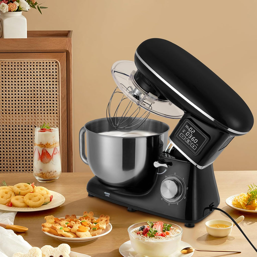 6.5QT 1350W 6 Speed Tilt-Head Electric Kitchen Mixer I3757