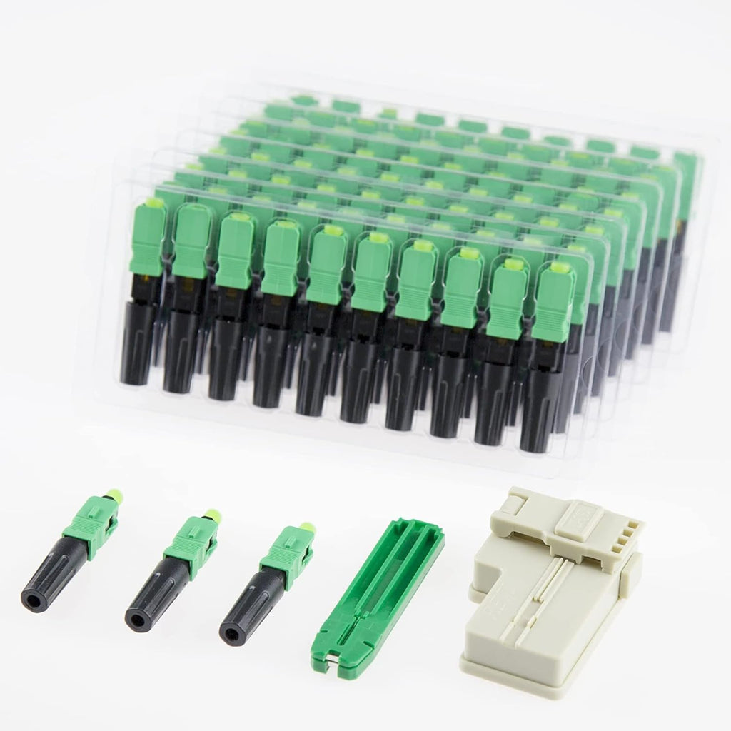 Fiber Optic Quick Connector 100pcs Single Mode W225265