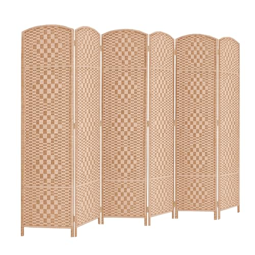 Dark Coffee 4 Panel Room Divider O797