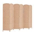 Dark Coffee 4 Panel Room Divider O797