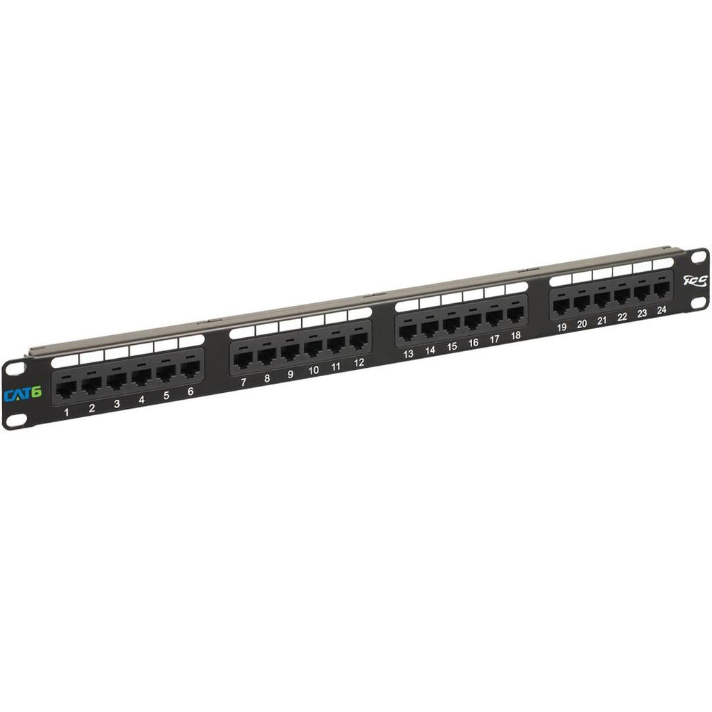 CAT 6 24 Ports 1U Patch Panel P89251