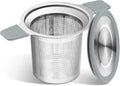 Stainless Steel Extra Fine Mesh Tea Infuser Strainer with Double Handles O1750