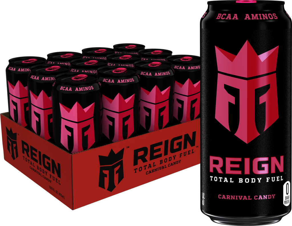(12 Cans) Reign Total Body Fuel Energy Drink, 16 fl oz H473671