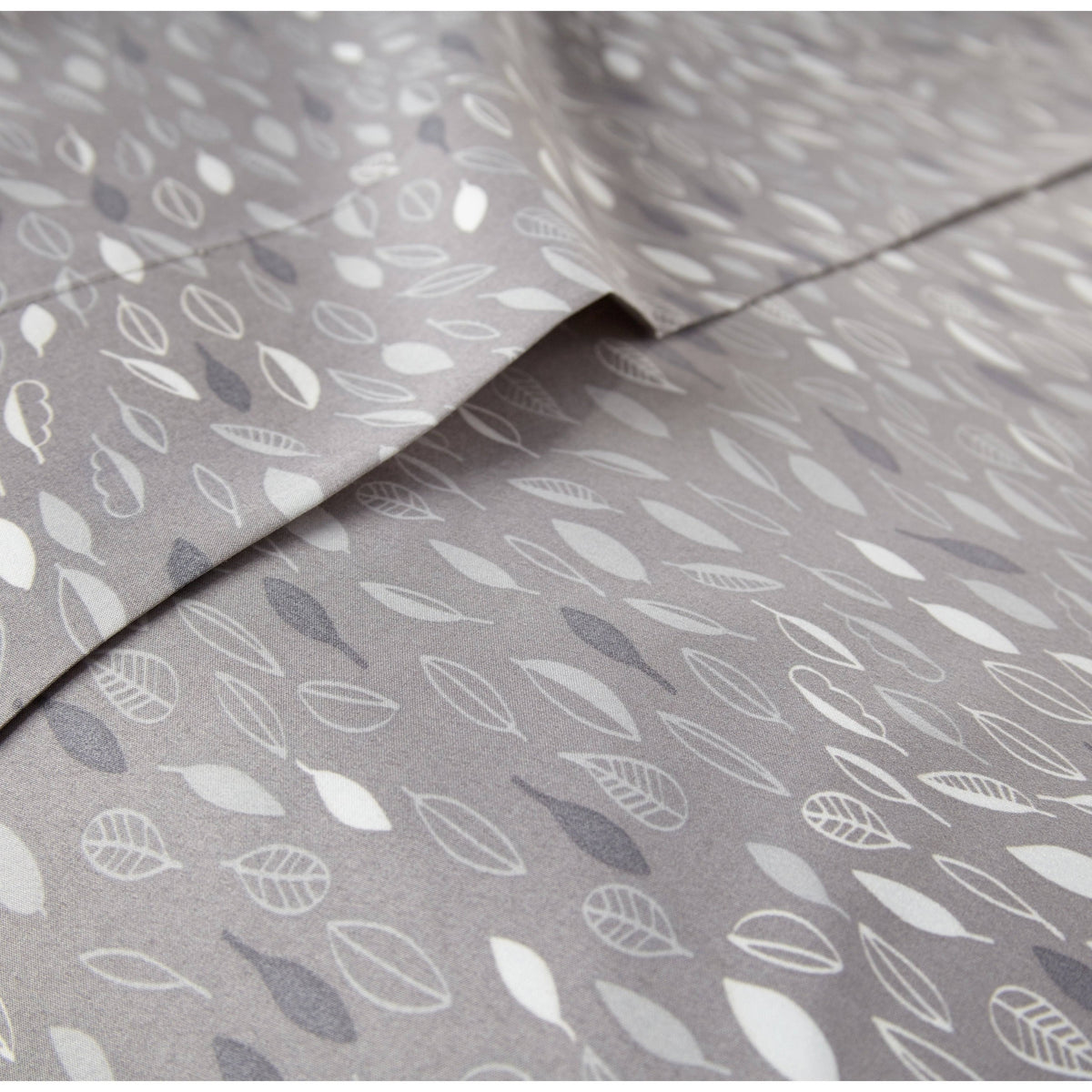 Blue 4-Piece Printed Bed Sheet Set A874737