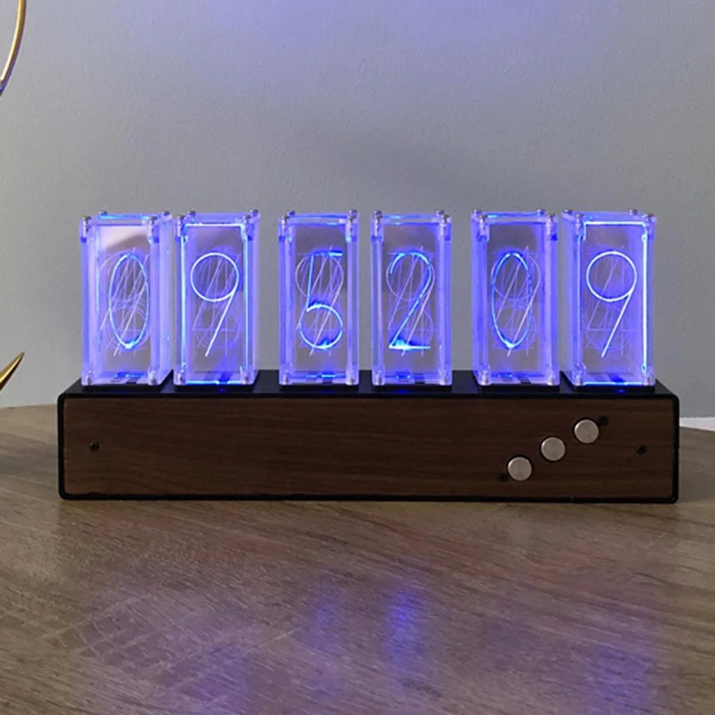 LED Nixie Clock Digital Tube Clock P516