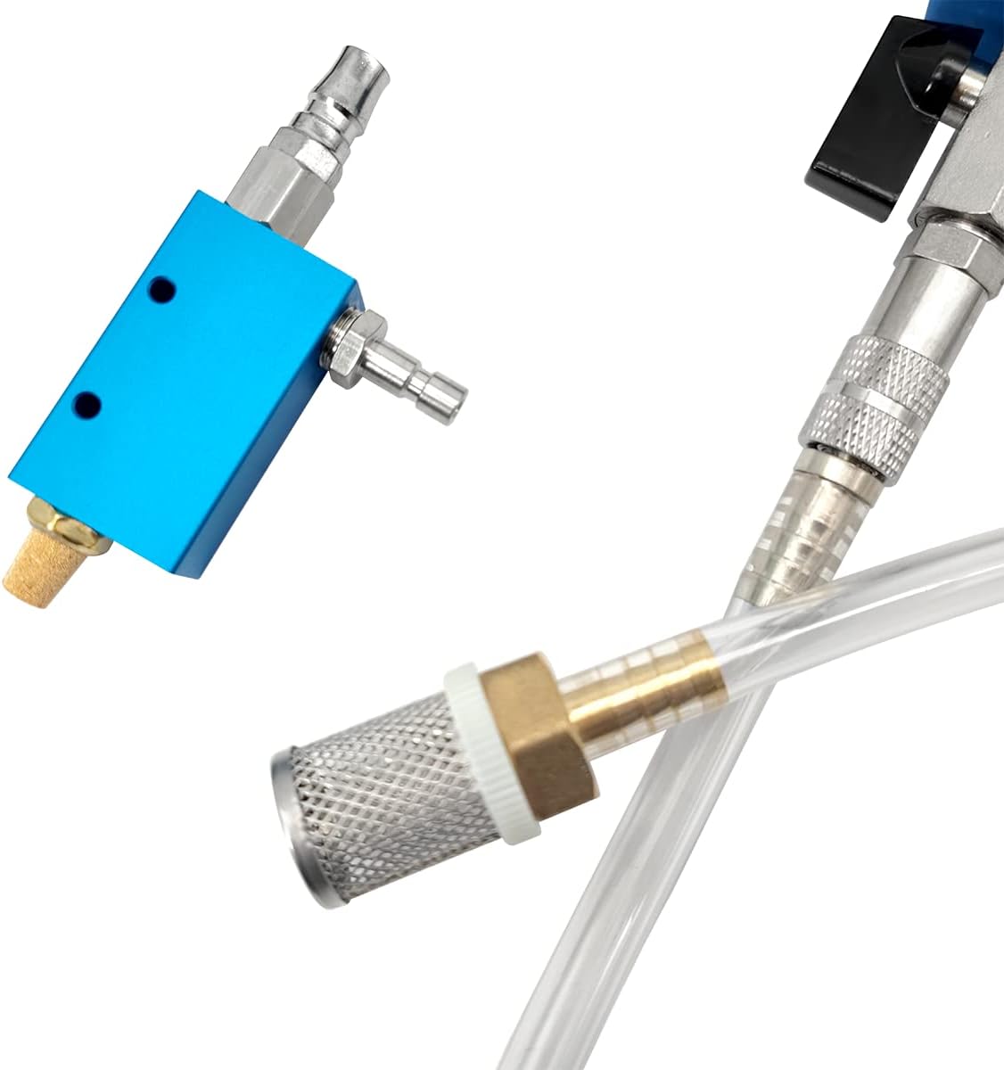Coolant Refill Tool with 8 Adapter Sleeves and Pressure Gauge L9163