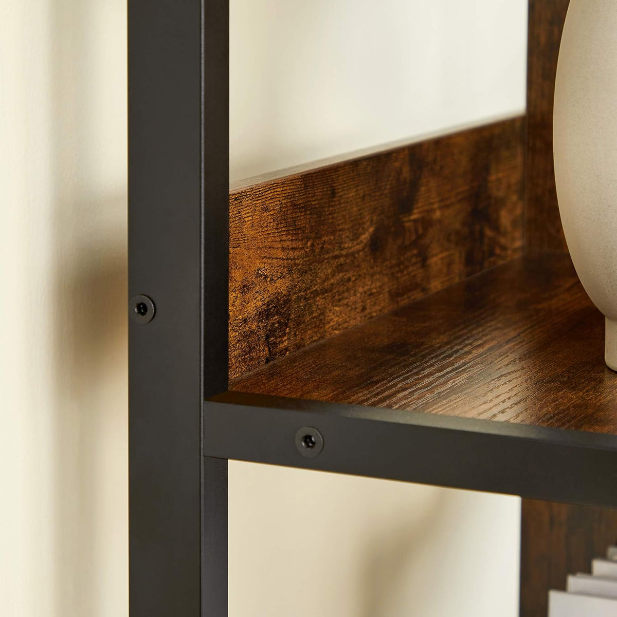 4-Tier Bookcase with 8 Cubes U2611