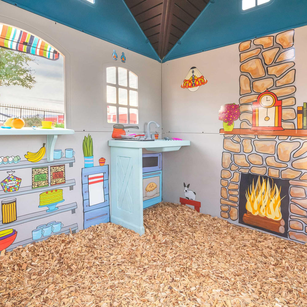 Kid's Outdoor Playhouse H924