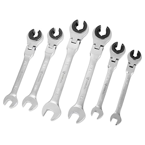 12PCS Metric Combination Ratcheting Wrench Set with 72 Teeth C455071