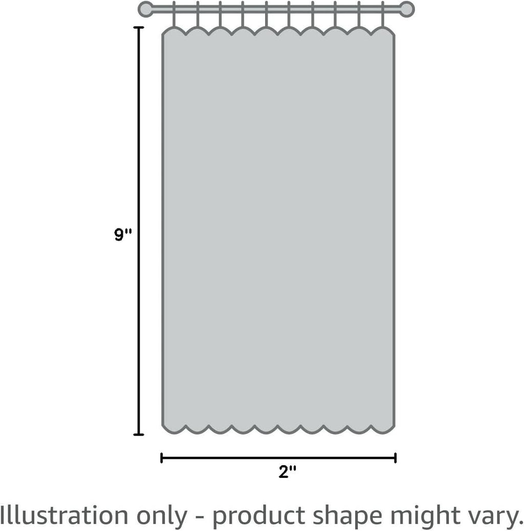 White Heavy Lace Kitchen Curtain Valance W446135