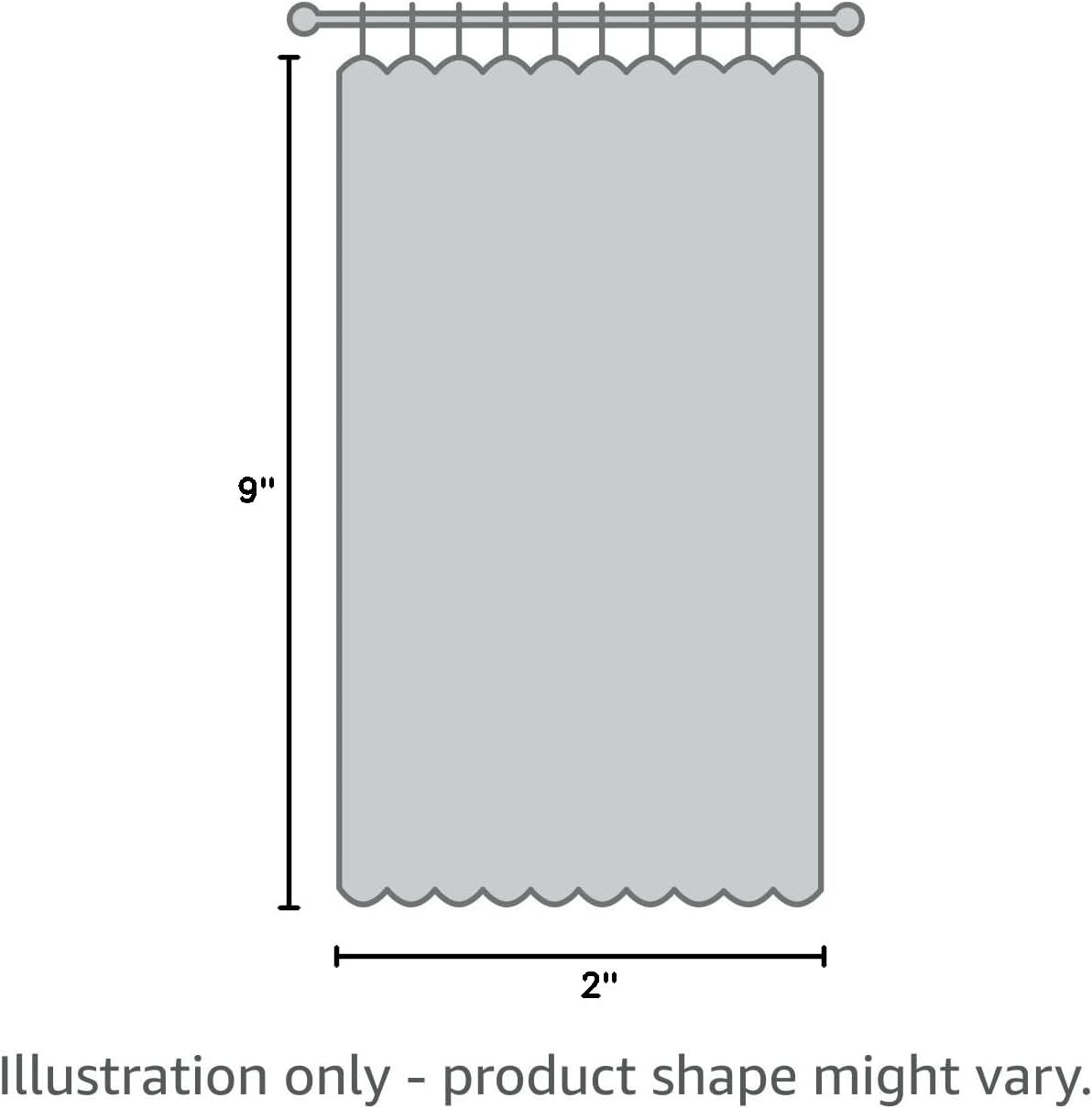 White Heavy Lace Kitchen Curtain Valance W446135