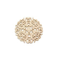 Wood Carved Onlay Applique Unpainted Frame Door Decor Furniture Applique (3.9 Inch) X3774