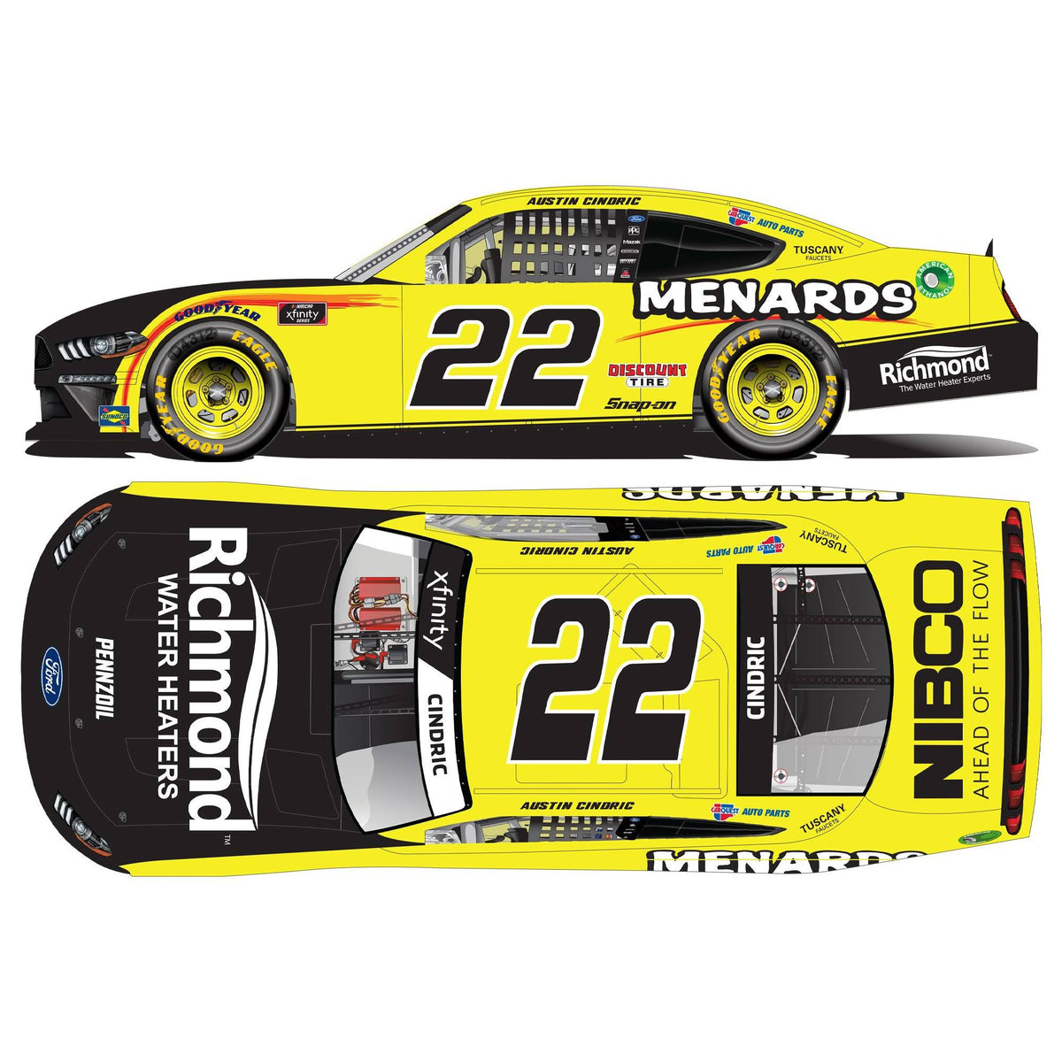 1:24 Die-Cast Ford Mustang B635