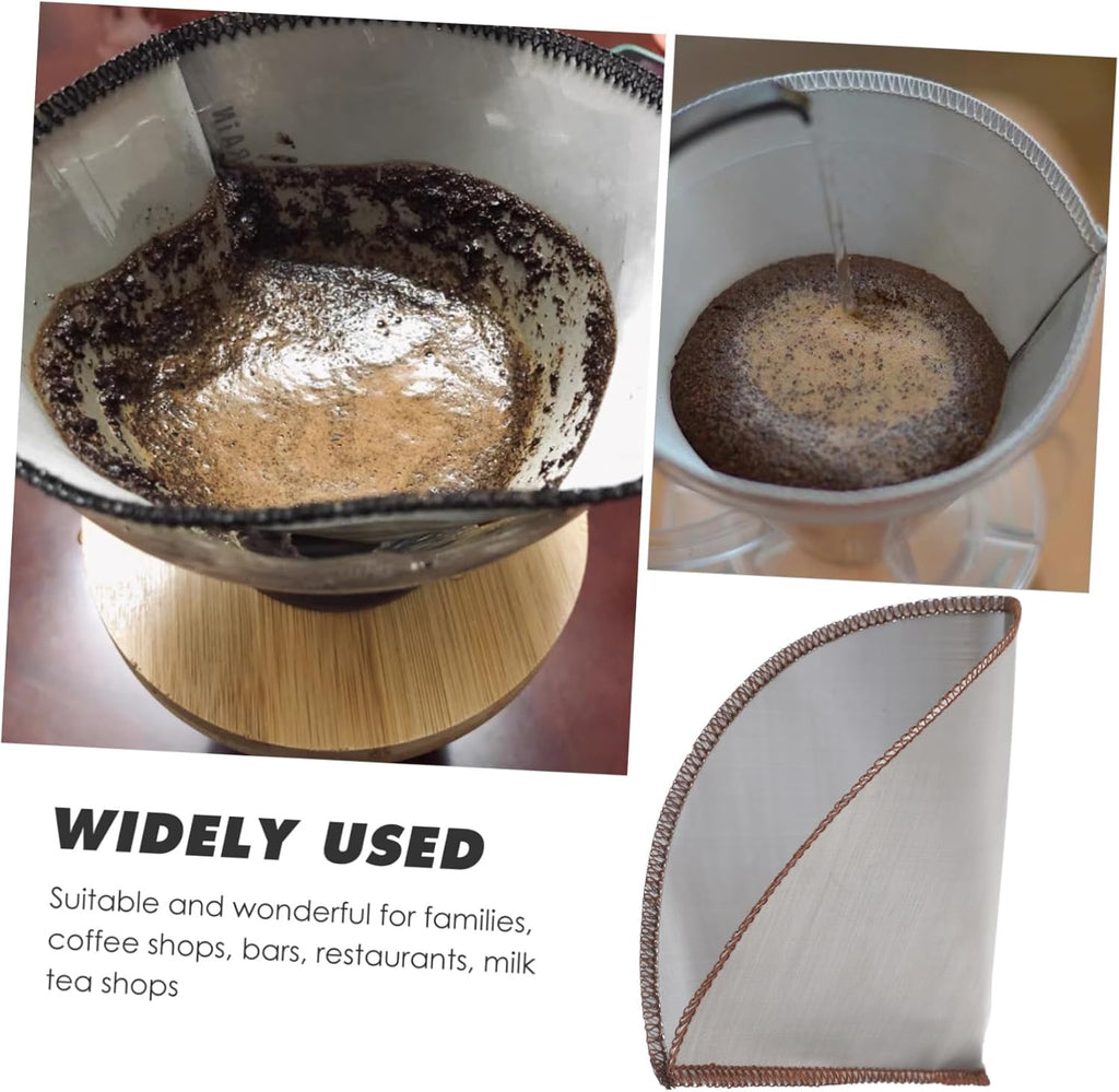304 Stainless Steel Pour Over Coffee Filter Cone A57024