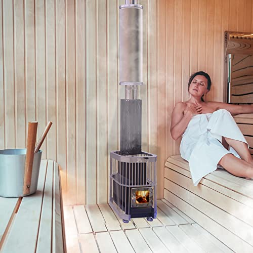 Wood Burning Sauna Heater and Chimney Kit Q9609