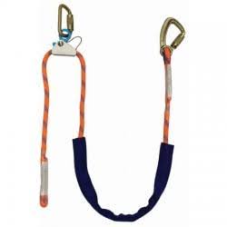 1/2 x 8 Adjust Lanyard with Captive Eye Carabiner T322