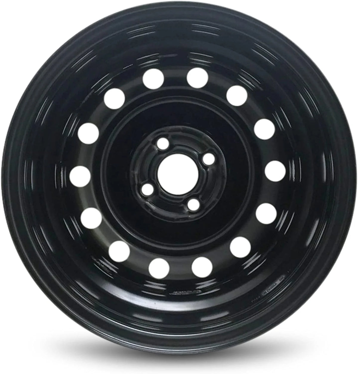 15 Inch Black Steel Rim C783