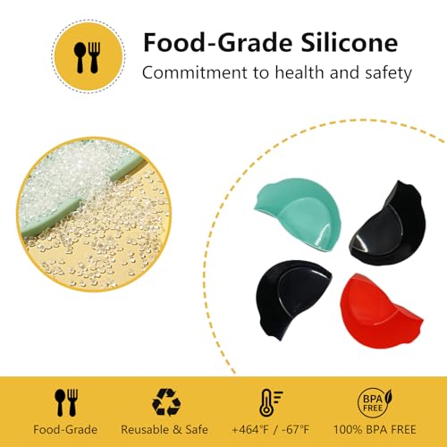 Silicone Slow Cooker Liners, 6-7 Quart Oval Reusable Insert, BPA-Free, Dishwasher Safe, Black V2989
