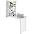Black Foldable Wall Mounted Table D1138