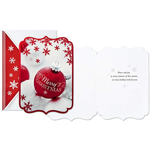 40 Cards with Envelopes and Gold Seals Christmas Boxed Card Assortment P6976
