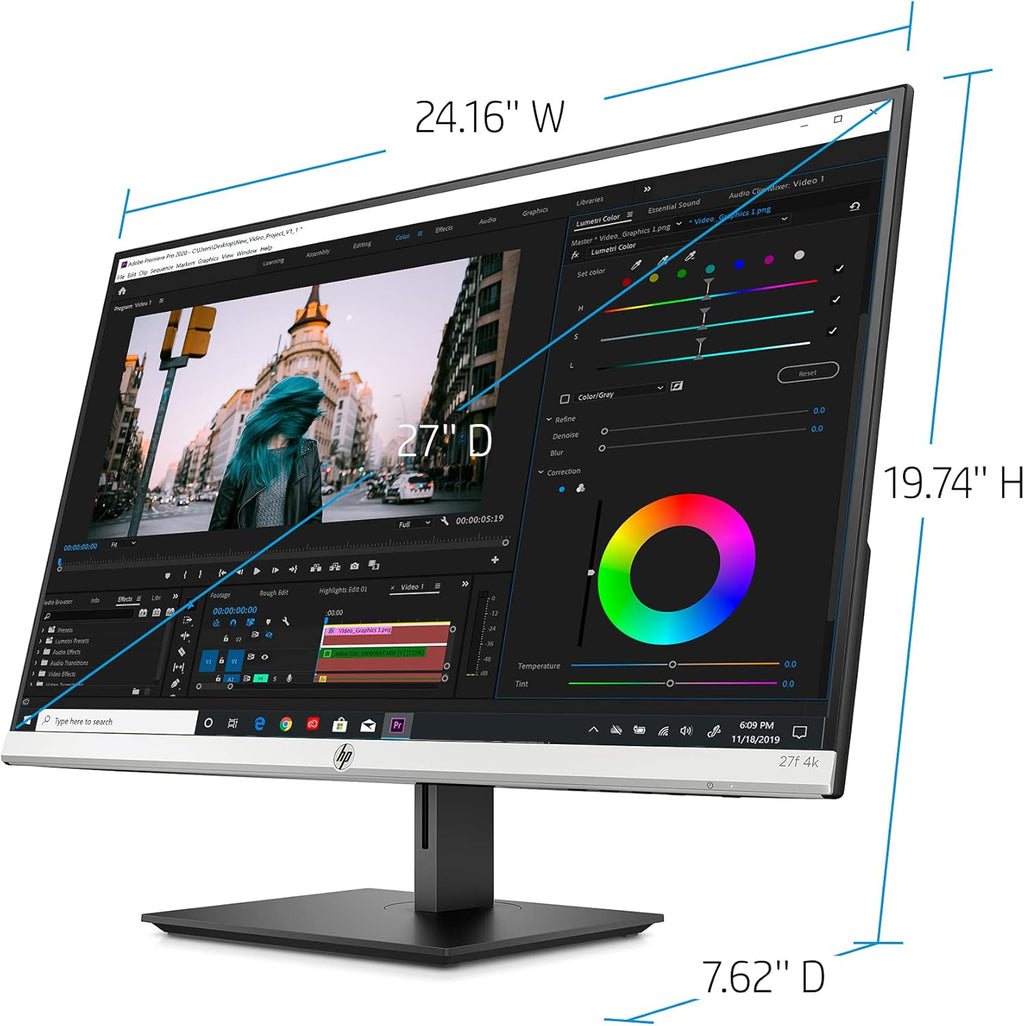 27 4K UHD IPS Monitor with HDMI DisplayPort I979648