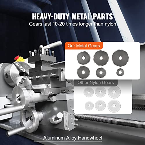 8.3'' x 29.5'' Benchtop Metal Lathe with Tool Box C89801