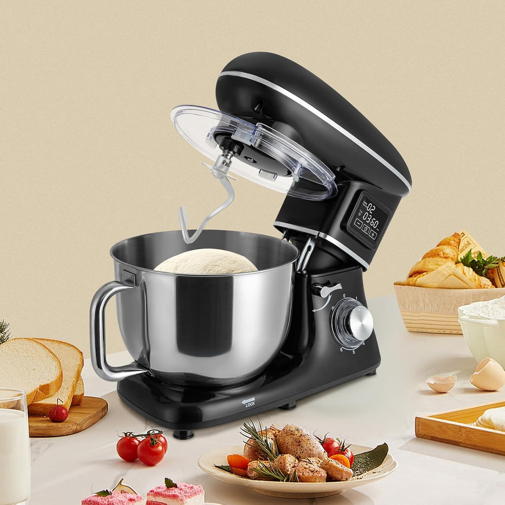 6.5QT 1350W 6 Speed Tilt-Head Electric Kitchen Mixer I3757