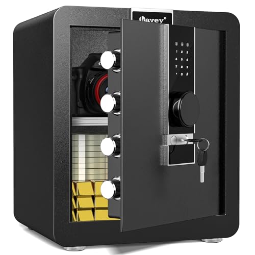Fireproof Safe with LCD Touch Screen and Dual Alarm System Y1081
