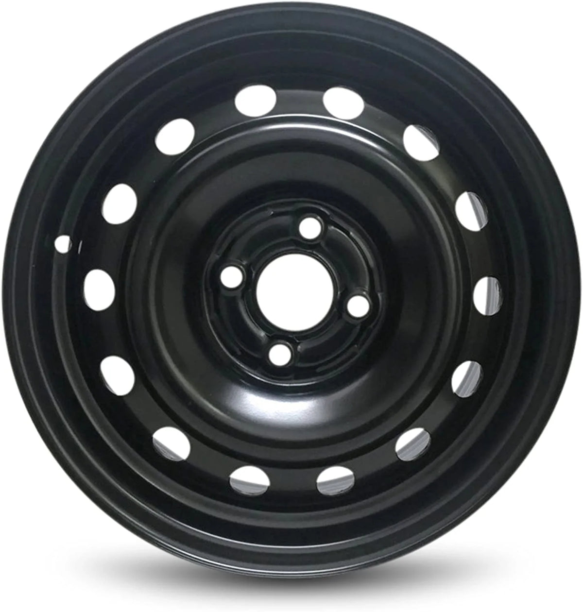 15 Inch Black Steel Rim C783