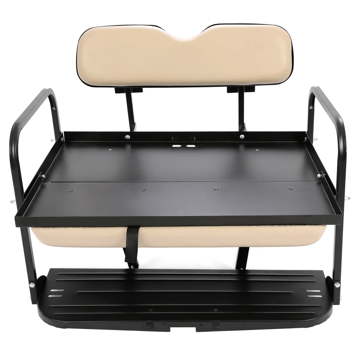 Tan Flip Folding Rear Back Seat Kit for EZGO Golf Cart G51118
