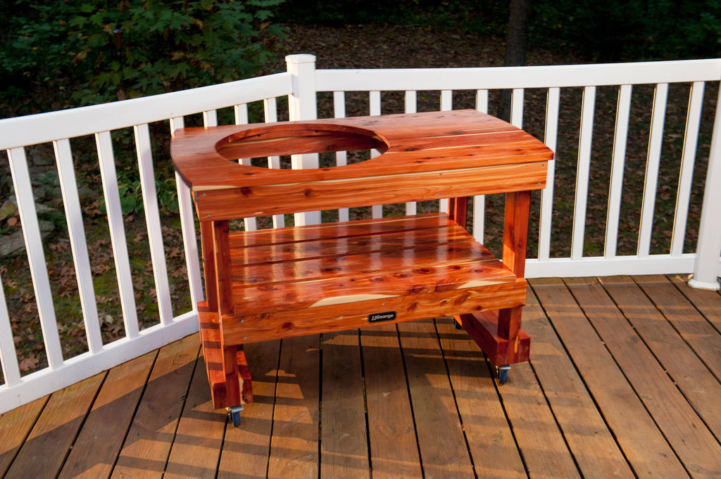 Compact Table for Large Green Egg B6706