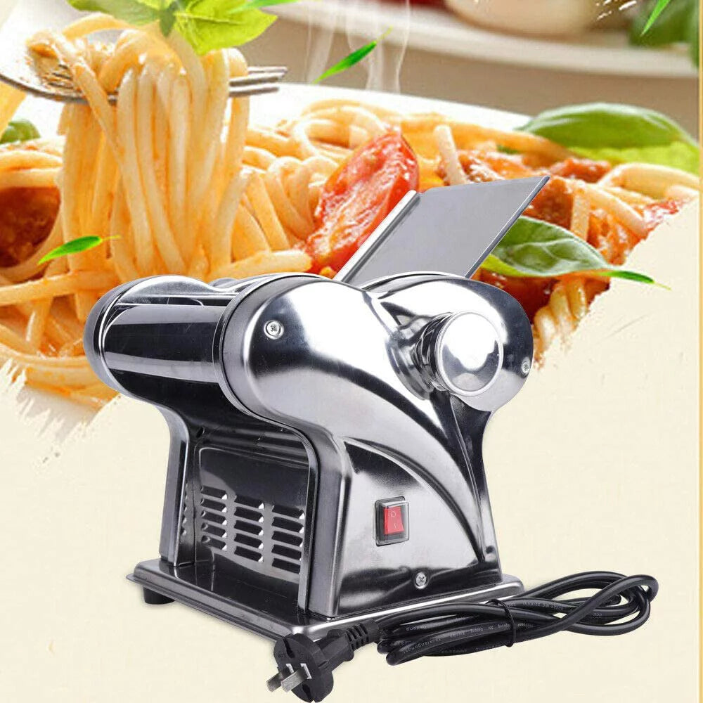 Commercial Electric Pasta Machine 6 Speed Adjustable Thickness Setting R87646