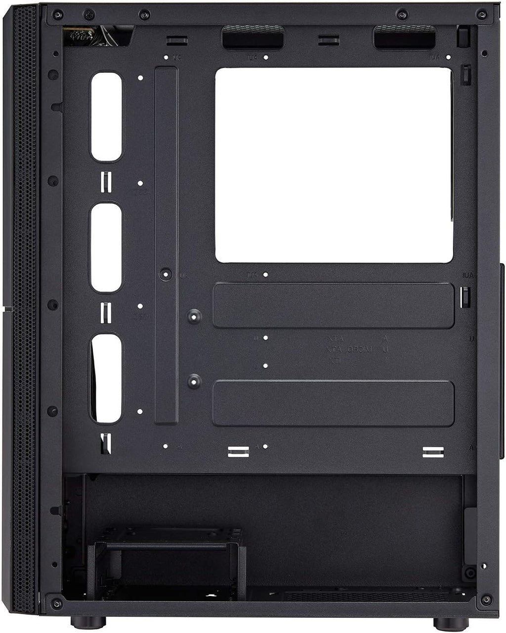 ATX Mid Tower PC Gaming Case with Tempered Glass Side Panel A57056