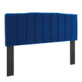 Navy Performance Velvet Full/Queen Headboard F825