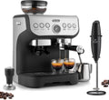 Manual Espresso Machine with Grinder and Milk Frother U574942
